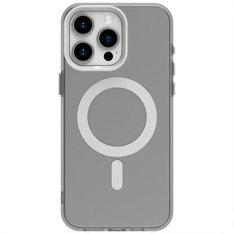 Candy Series Para Iphone 15 Pro Case Compatible Con pc Magsafe+tpu+pet Anti-Drop Cover Cover - Blanco