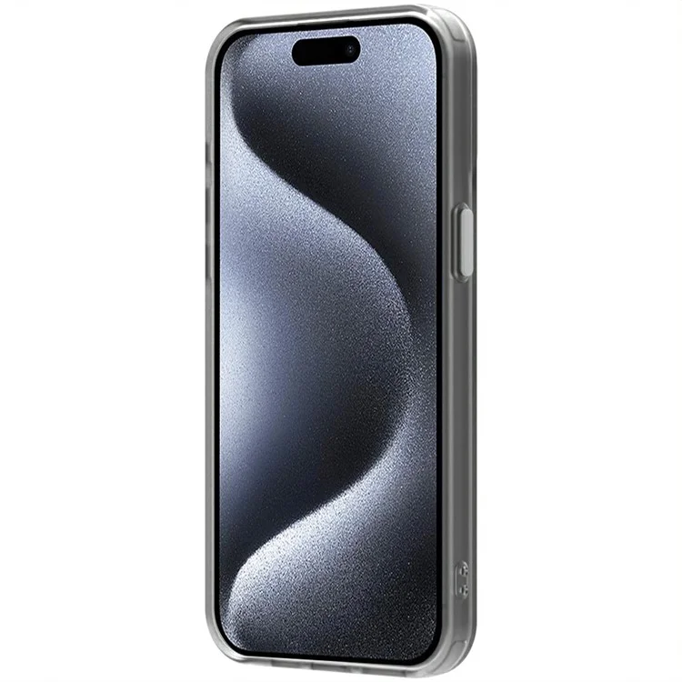 Candy Series Para Iphone 15 Pro Case Compatible Con pc Magsafe+tpu+pet Anti-Drop Cover Cover - Blanco