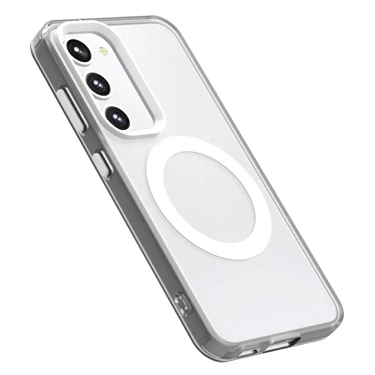 Candy Series Para Samsung Galaxy S23 Case Compatible Con Pc+tpu+pet Anti-Drop Cover Cover - Marrón
