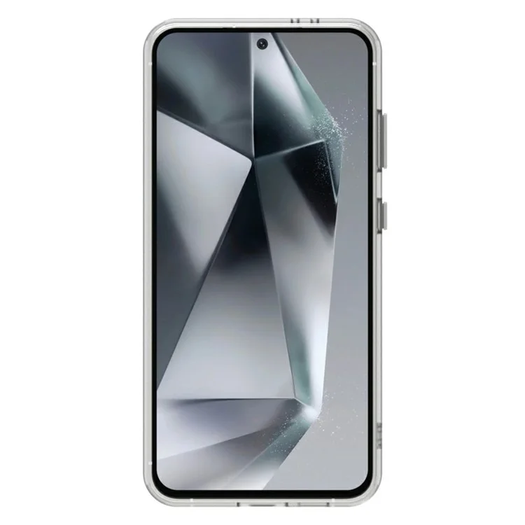 Série de bonbons pour étui compatible avec Samsung Galaxy S25 / S24 avec MagSafe PC+TPU+PET Coque de téléphone anti-chute - Blanc