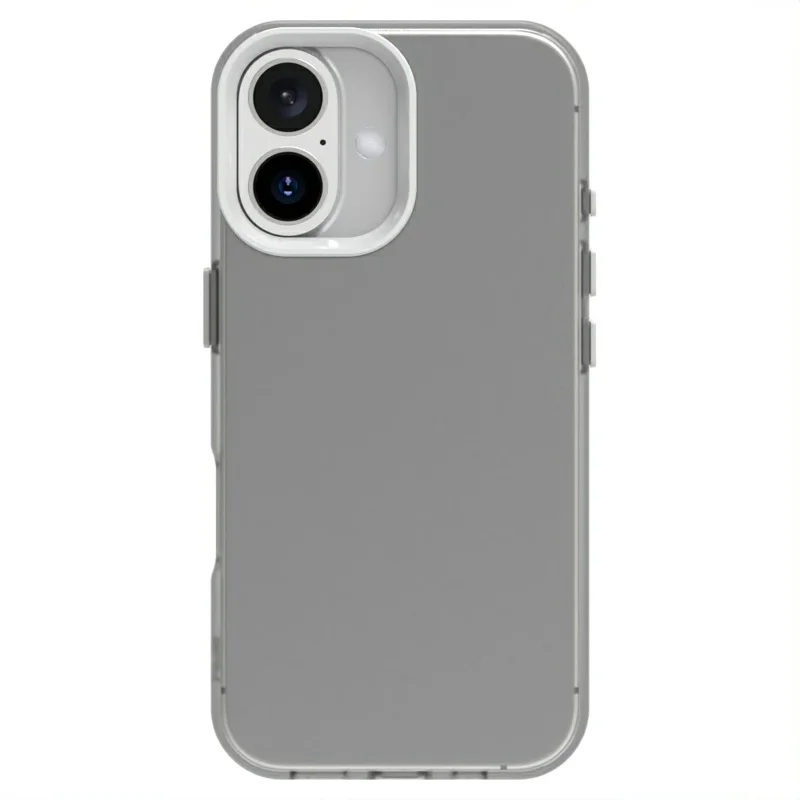 Serie Candy Per Iphone 16 Case Pc+tpu+pep Coperchio Anti-drop - Bianco
