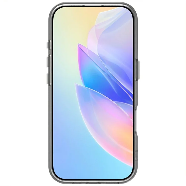 Candy Series For iPhone 16 Pro Case Kompatibel mit MagSafe PC+TPU+PET Stoßfestes Telefongehäuse - Weiß