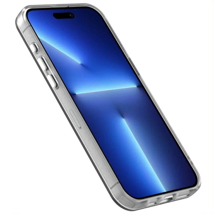 Série de Bonbons Pour Iphone 15 Pro Max Case pc + Tpu + Couverture de Téléphone Anti-délai Pour Animaux de Compagnie - Blanc