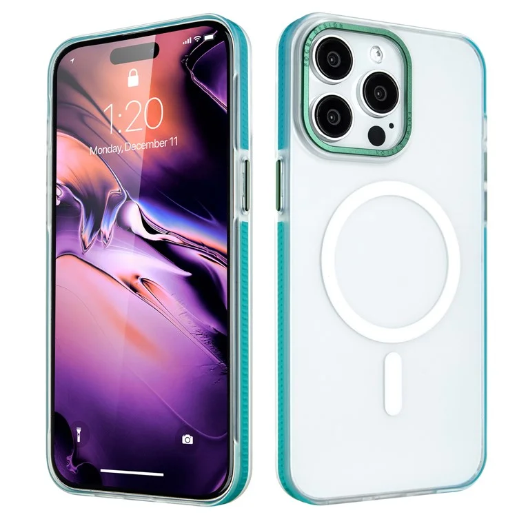 Bulk Purchasing For iPhone 16 Pro Case Compatible with MagSafe Ultra Thin Anti-Drop PC+TPU Phone Cover - Blue