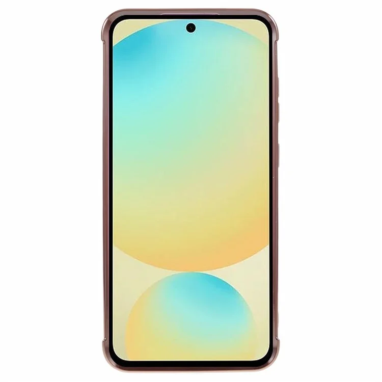 Для Samsung Galaxy A35 5G Case Case Ecloplated Frame TPU Мягкая Телефонная Крышка - Фиолетовый