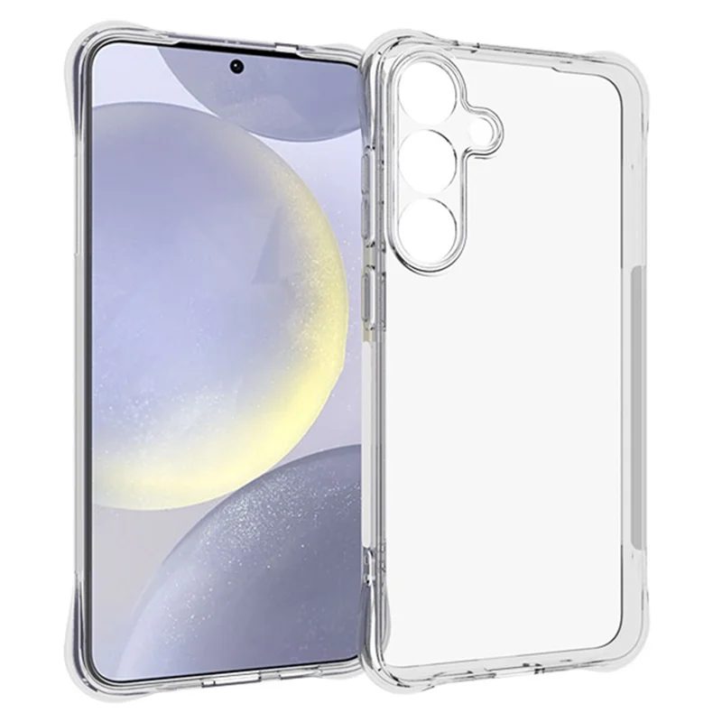 Voor Samsung Galaxy S25+ TPU-telefoonhoesje Antislip Transparant Mobiel Telefoonhoesje