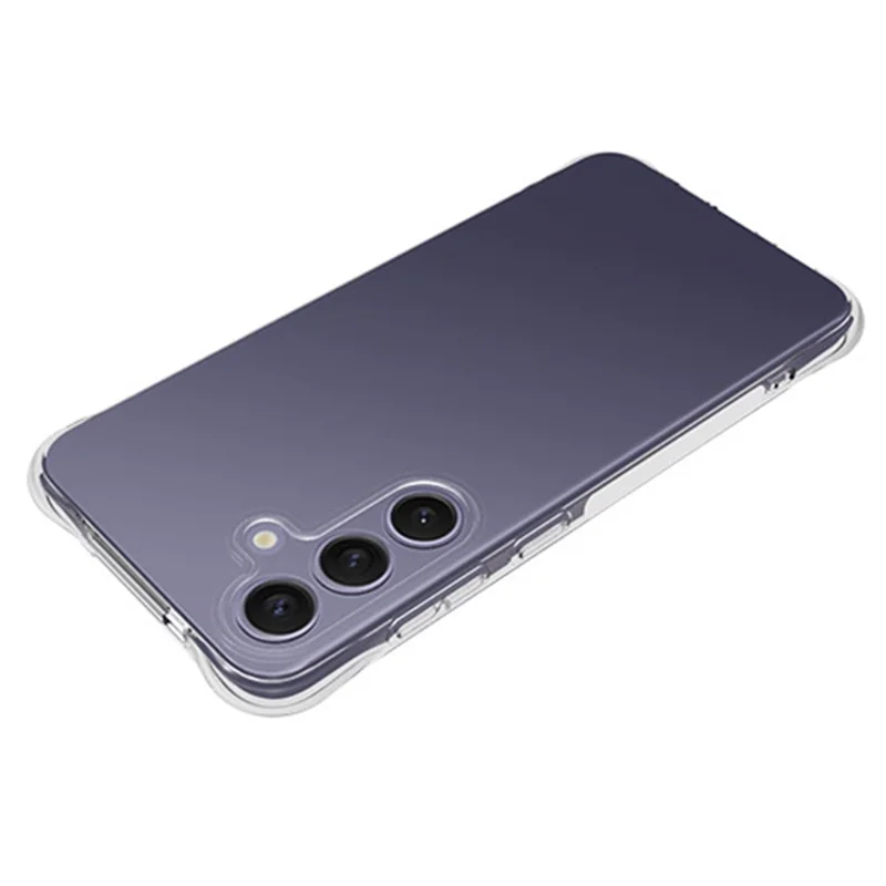 Voor Samsung Galaxy S25+ TPU-telefoonhoesje Antislip Transparant Mobiel Telefoonhoesje