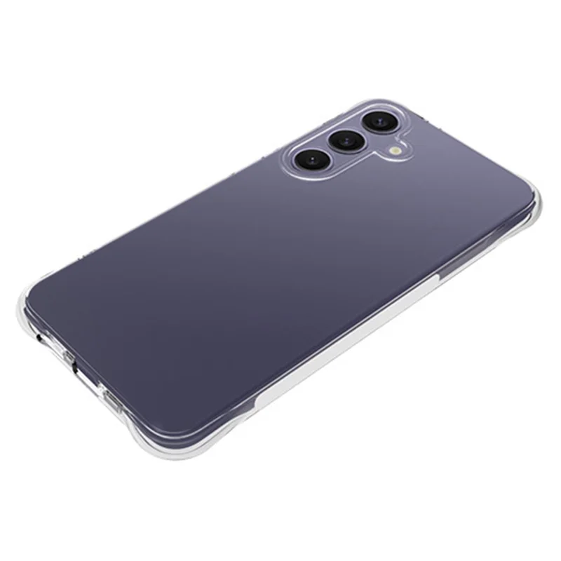 Voor Samsung Galaxy S25+ TPU-telefoonhoesje Antislip Transparant Mobiel Telefoonhoesje