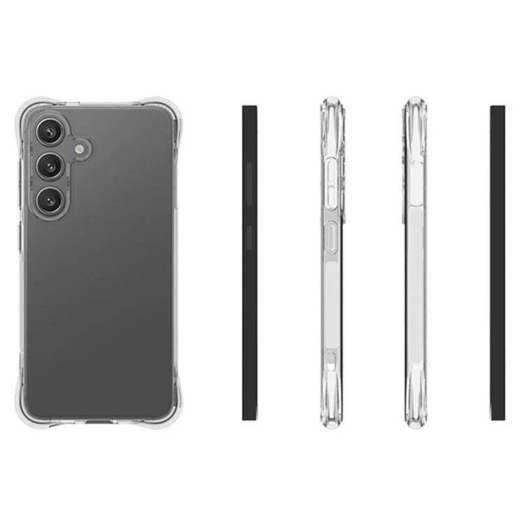 Bulk Kaufen Für Samsung Galaxy S25 Clear Phone Case Nicht-schlupf-schock-proof-tpu-rückzugabdeckung