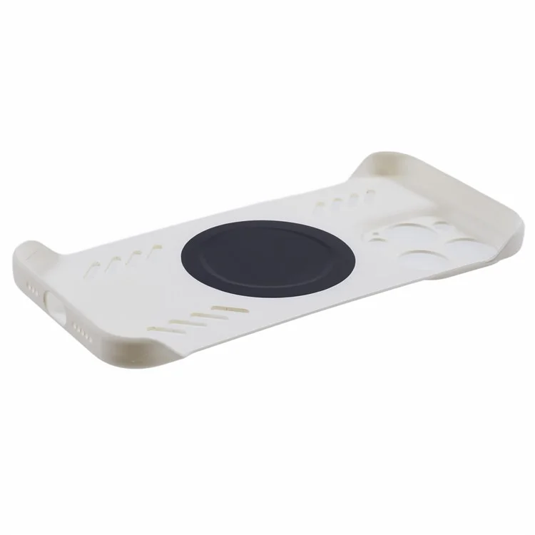Für iPhone 16 Pro Max Case Hard PC Frameless Heat Dissipation Phone Cover - Weiß