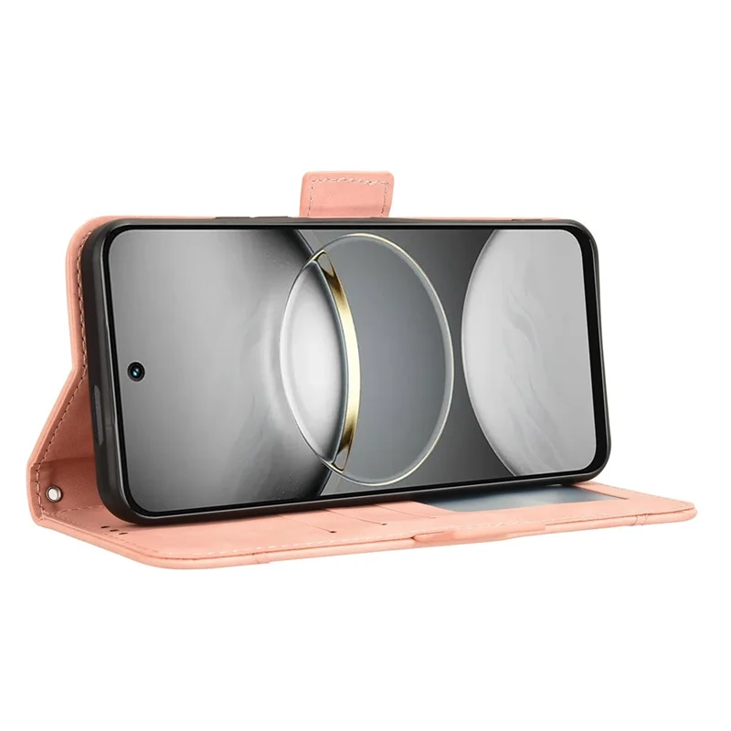 Para TECNO Spark 30C 4G kL5n Funda de cuero Funda de teléfono con múltiples ranuras para tarjetas - Rosa