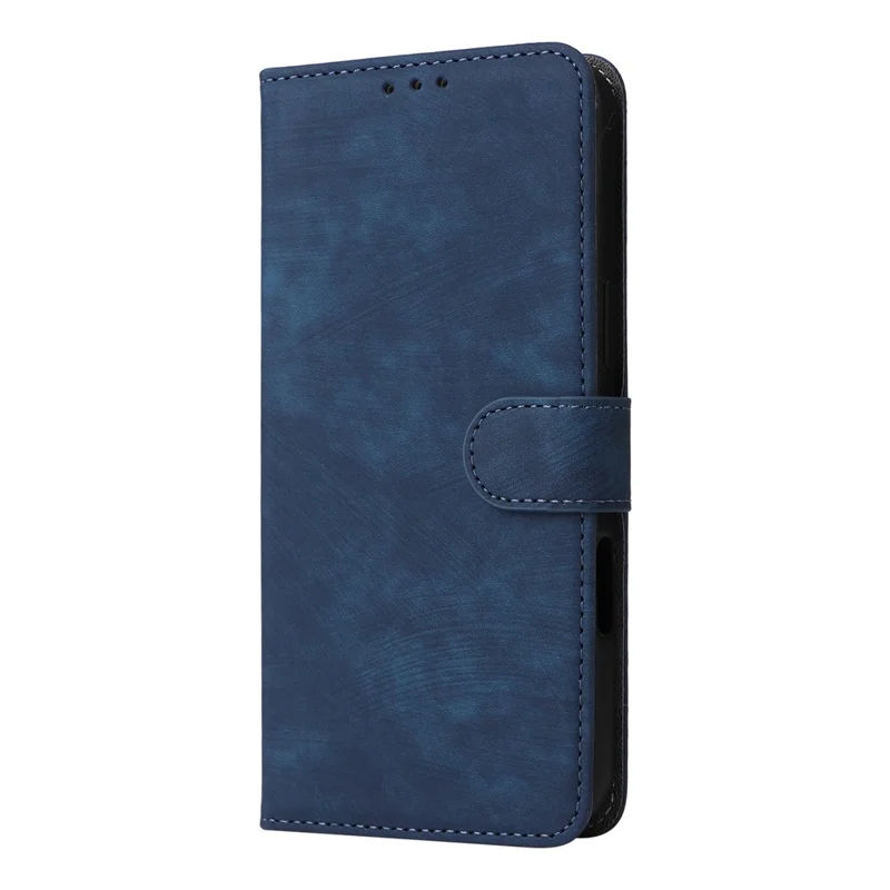 Für Infinix Zero 40 5G X6861 Wallet Case RFID-blockendes PU-Leder-Cover mit Ständerblick - Blau
