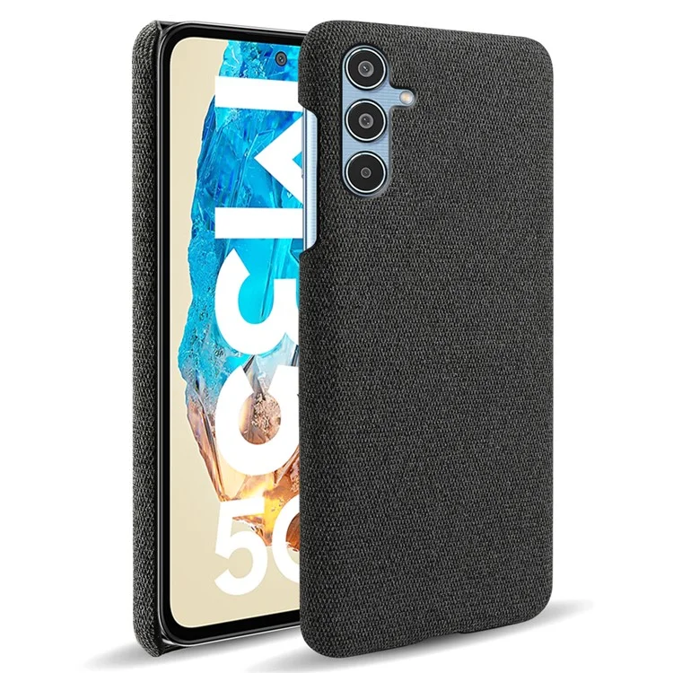Для Samsung Galaxy M35 5G Case Tratle Texture Vontrachatch Protection PC Phone Cope - Черный