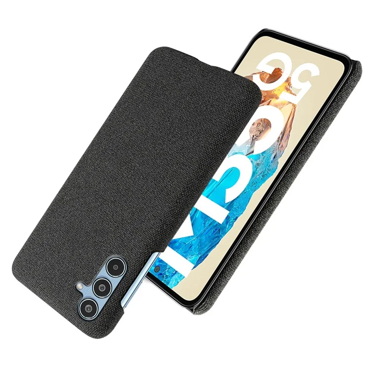 Для Samsung Galaxy M35 5G Case Tratle Texture Vontrachatch Protection PC Phone Cope - Черный