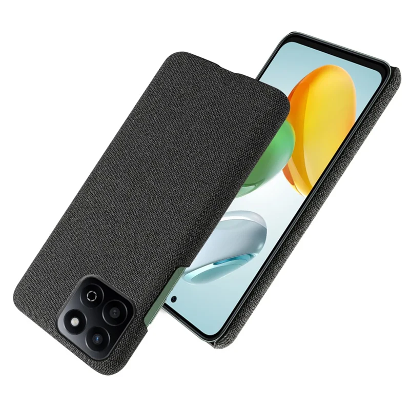 Para Honor Play 60 Plus 5G Case Textura Anti-Scratch Protective PC Cover - Negro