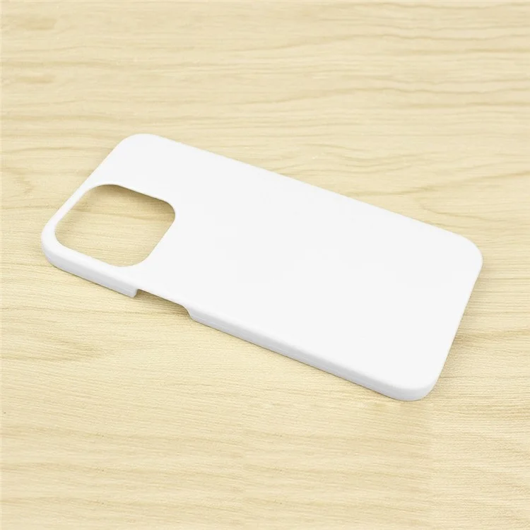 10Pcs / Pack For iPhone 16 Pro Case Matte Anti-Fingerprint Hard PC Phone Cover Support 3D Heat Transfer Printing