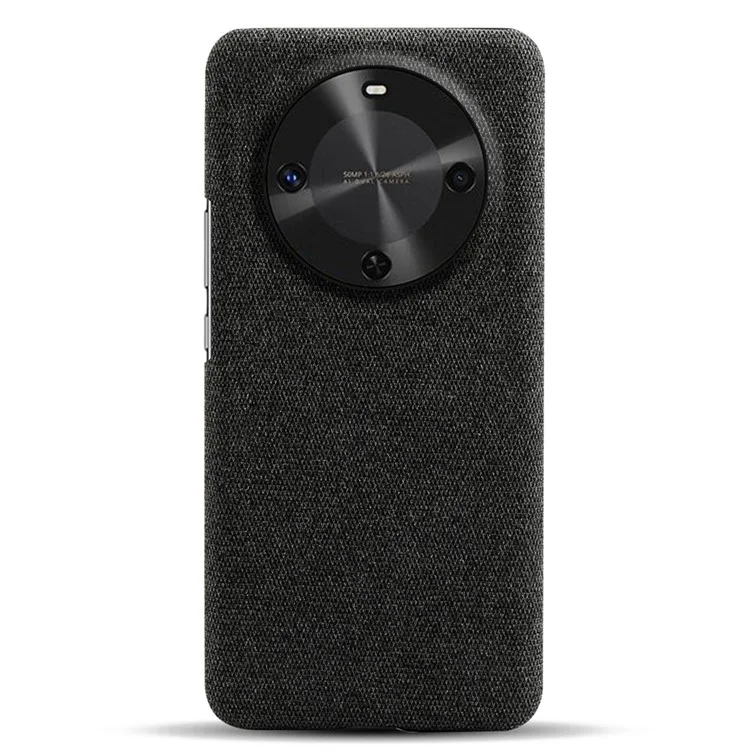Para Huawei Maimang 30 5g Textura de Pano de Estojo Anti-arranhão Capa de Telefone Para PC Para PC - Preto