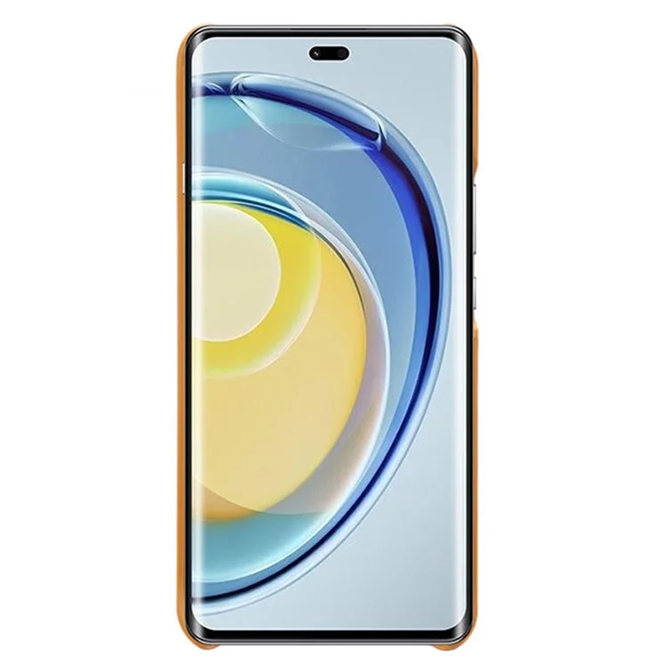 Para Huawei Maimang 30 5g Case de Cartão Duplo PU Couro + Tampa do Telefone PC Rígido - Laranja