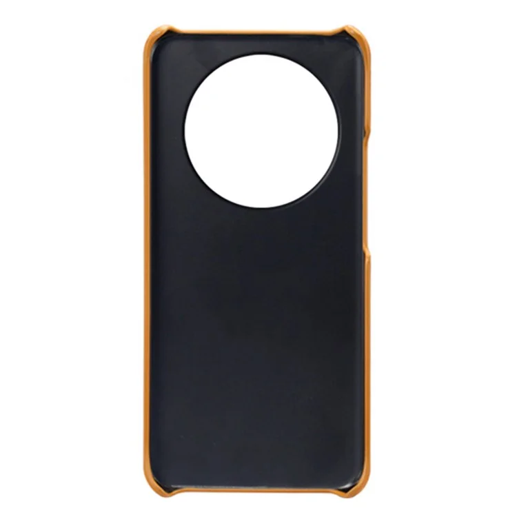 Para Huawei Maimang 30 5g Case de Cartão Duplo PU Couro + Tampa do Telefone PC Rígido - Laranja