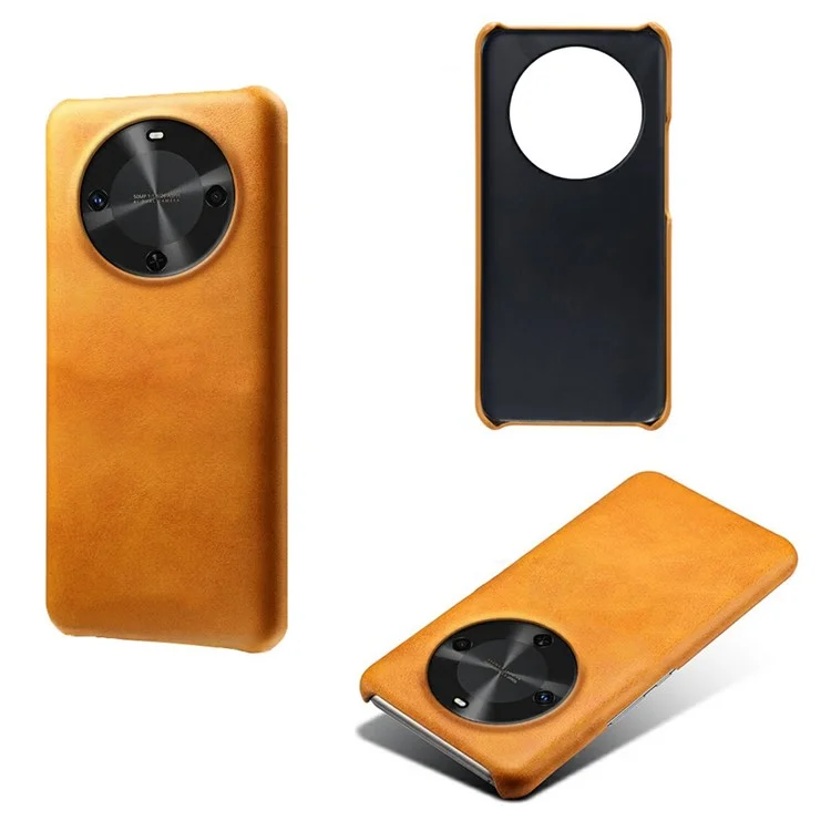 Para Huawei Maimang 30 5g Textura de Panturrilha PU Cale - Laranja