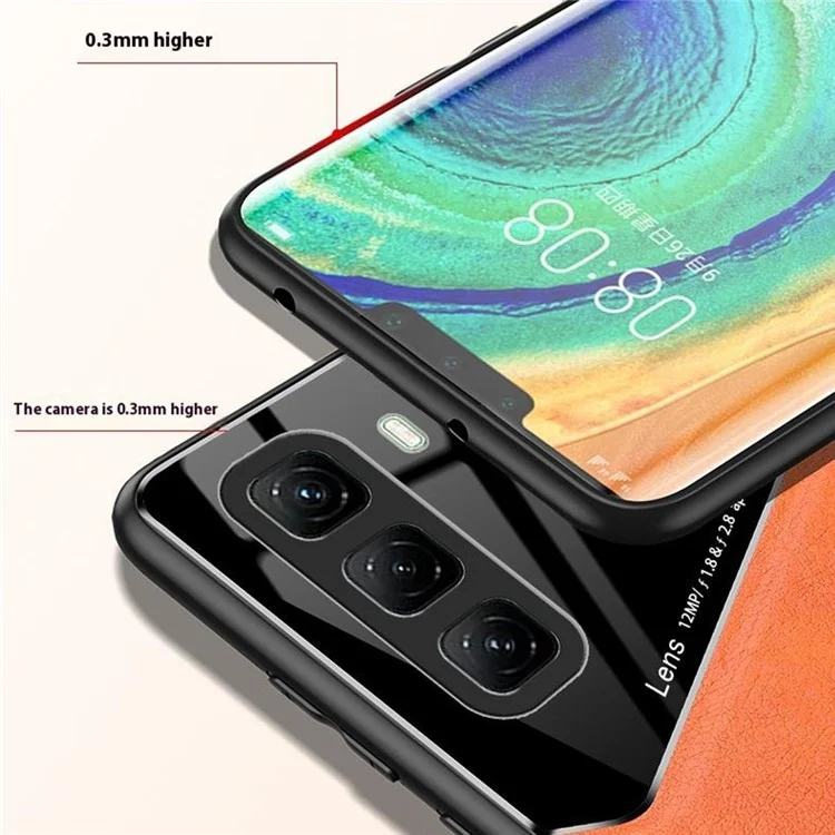 Для Infinix Hot 50 5G Case Cake Coate Pc+tpu Phone Back Cover - Апельсин