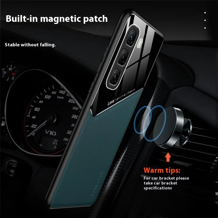 Для Infinix Hot 50 5G Case Cake Coate Pc+tpu Phone Back Cover - Апельсин