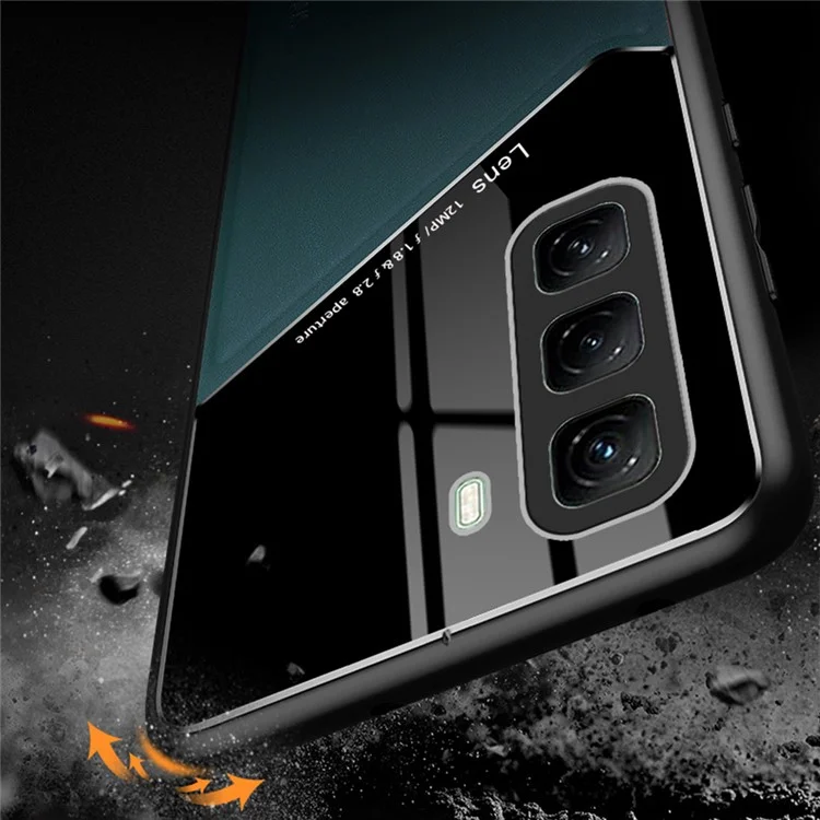 Для Infinix Hot 50 5G Case Cake Coate Pc+tpu Phone Back Cover - Апельсин