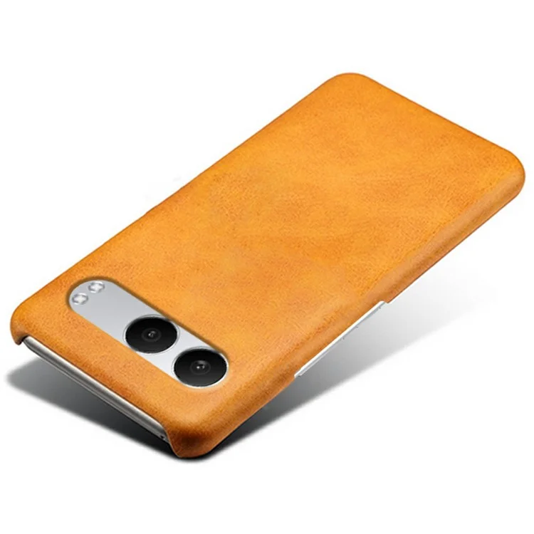 Для OnePlus Nord 4 Case Care Texture PU - Апельсин