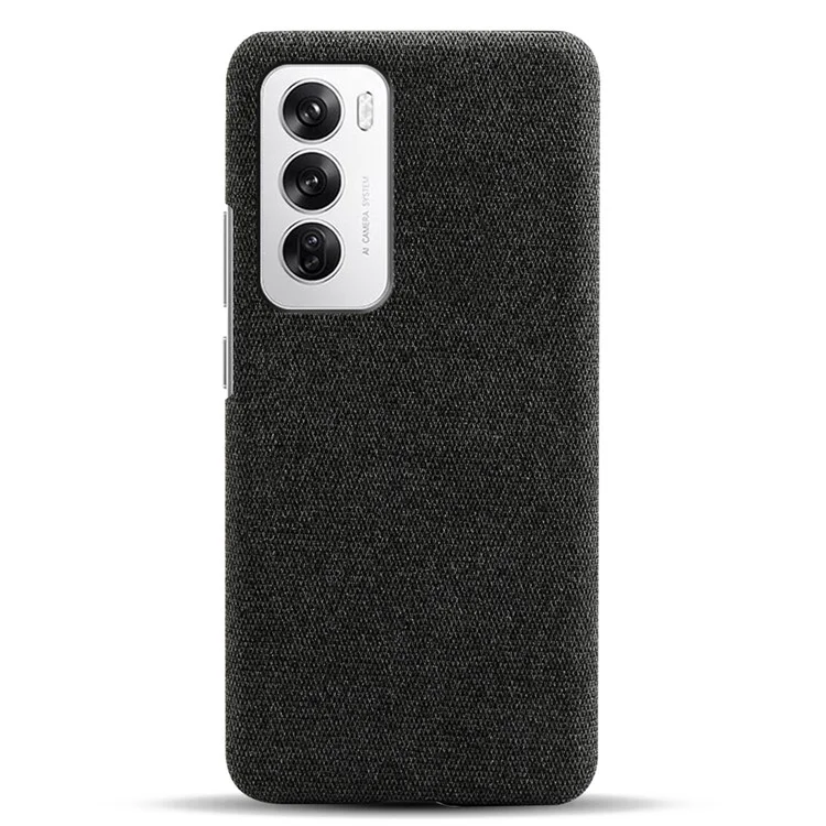 Для Oppo Reno12 5G (Global) Case Tratle Texture Anti-scarch - Черный
