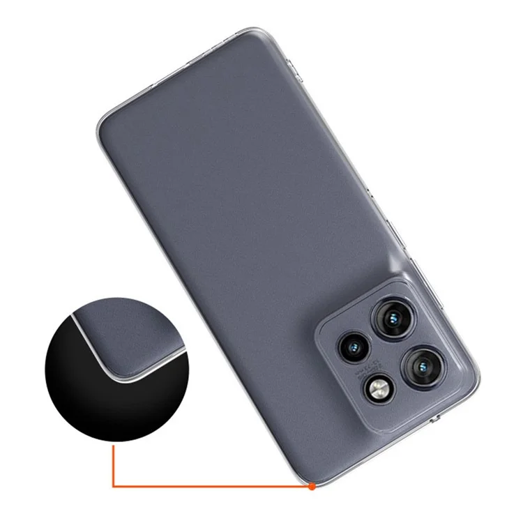 Para Motorola Edge 50 Neo 5G / Moto S50 5G / Thinkphone 25 5G Case Ultra-Thin Flexible TPU Clear Phone Cover