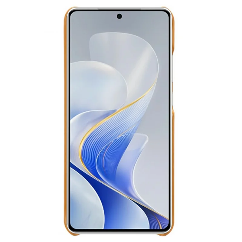 Для Vivo S19 5G Case Care Texture PU - Апельсин
