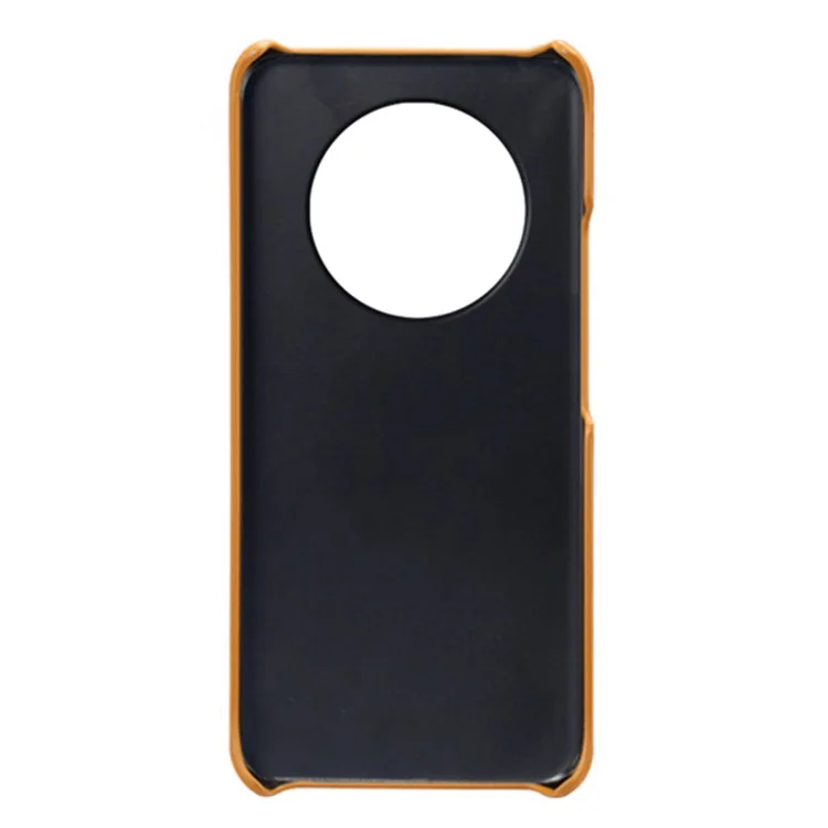 Per Slot a Doppia Scheda Case di Realme 13 Pro 5G PU Coperchio PC Hard PC - Arancia