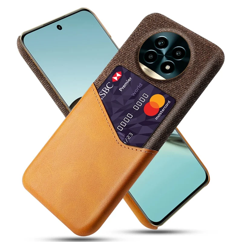 Для Realme 13 Pro 5G Case Tlade Texture PU - Апельсин