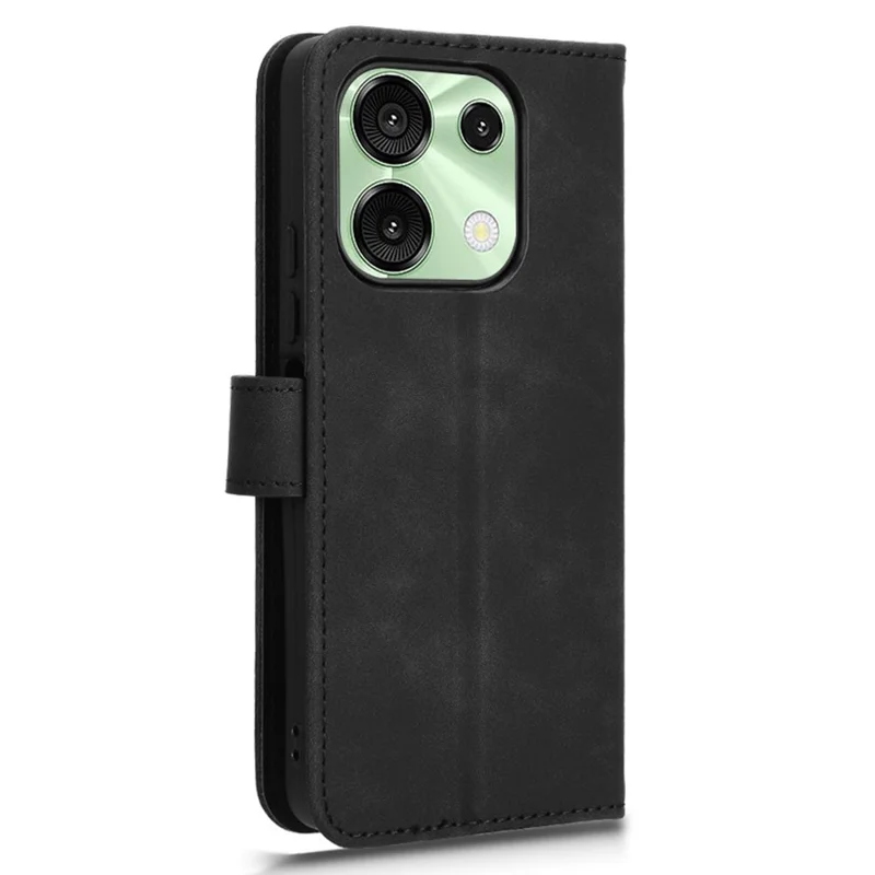 Futerał skórzany do Umidigi G9 5G, miękki na dotyk, antywypadkowy, z portfelem i funkcją folii - Czarny