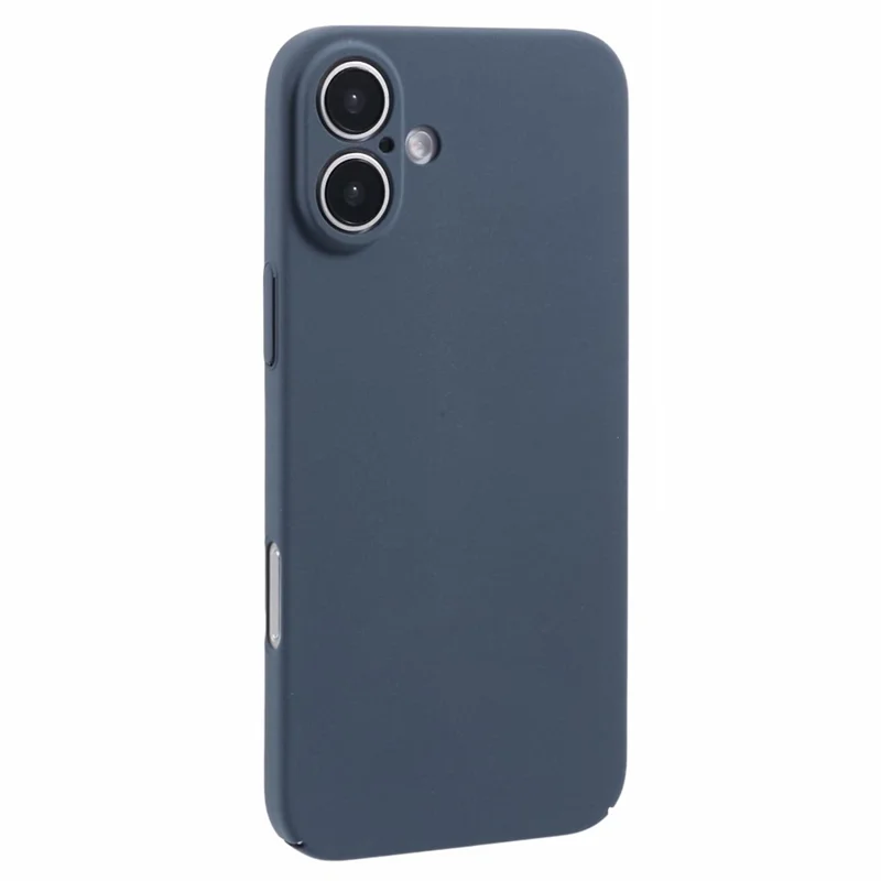 Para Iphone 16 Plus Caso Matte Hard PC Ultra-Slim Cell Tele - Cinza Escuro
