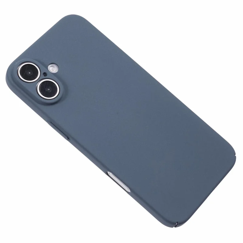 Para Iphone 16 Plus Caso Matte Hard PC Ultra-Slim Cell Tele - Cinza Escuro