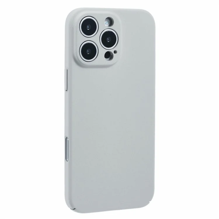 Para Iphone 16 Pro Max Case Matte Hard PC Ultra-Slim Cell Telephip Cover - Blanco