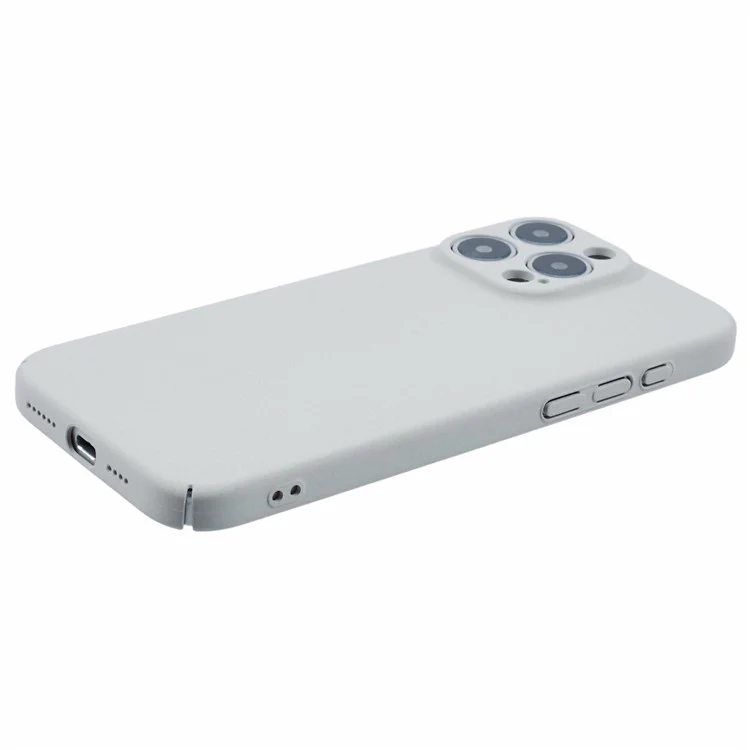 Para Iphone 16 Pro Max Case Matte Hard PC Ultra-Slim Cell Telephip Cover - Blanco