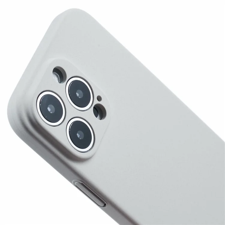 Para Iphone 16 Pro Max Case Matte Hard PC Ultra-Slim Cell Telephip Cover - Blanco