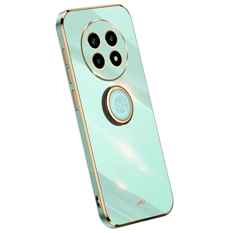 Xinli Для Realme 13 Pro 5G Case Ring Кольцо с Кик -стрижкой. Обложка Телефона TPU TPU - Голубой