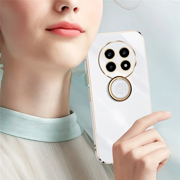 Xinli Для Realme 13 Pro 5G Case Ring Кольцо с Кик -стрижкой. Обложка Телефона TPU TPU - Голубой