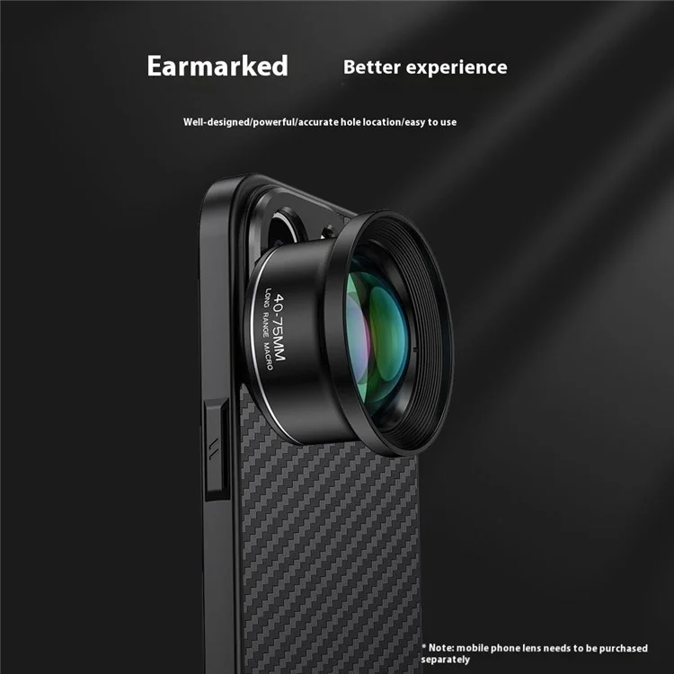For iPhone 15 Plus Case PC+TPU+Aluminium Alloy Phone Cover with 17mm Lens Backplate - Black
