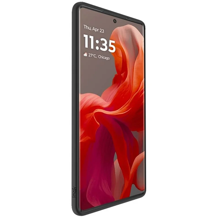 Serie IMAK UX-9B Per Motorola S50 Neo 5G / Moto G85 5G Case Tiny Airbag Pc+copertina Per Telefono Opaco Tpu