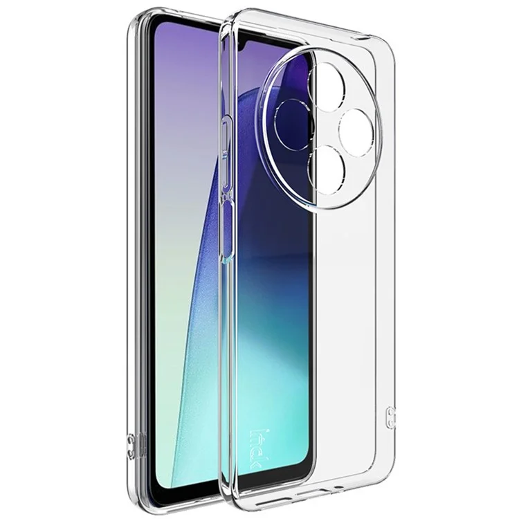 IMAK UX-5 Series Para Xiaomi Poco C75 4G / Redmi 14R 5G / 14C 4G Caso Transparente TPU Ultra Slim Capa de Telefone