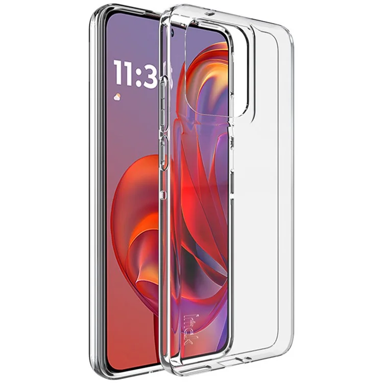 Funda protectora IMAK UX-5 Series para Motorola Thinkphone 25 5G / Edge 50 Neo 5G / Moto S50 5G, cubierta de teléfono suave de TPU transparente.