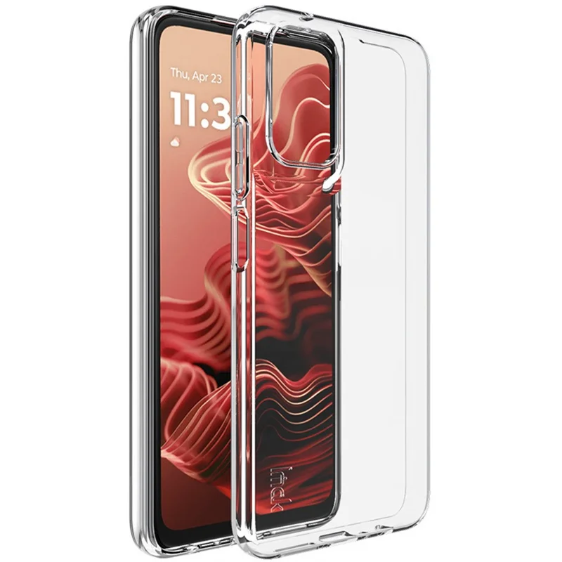 IMAK UX-5 Series For Motorola Moto G35 5G Case Protective Soft TPU Phone Cover - Transparent