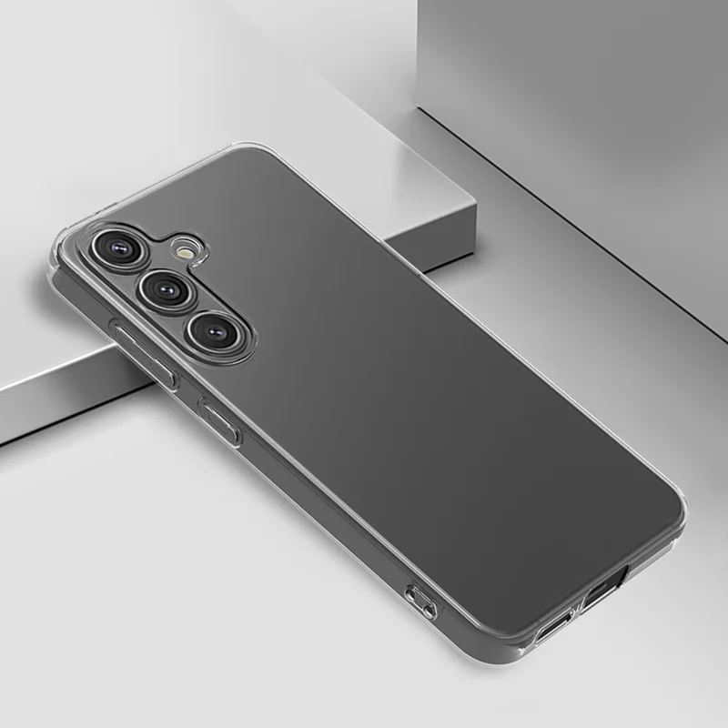 For Samsung Galaxy S25+ Case Ultra-Thin Flexible TPU Clear Phone Cover