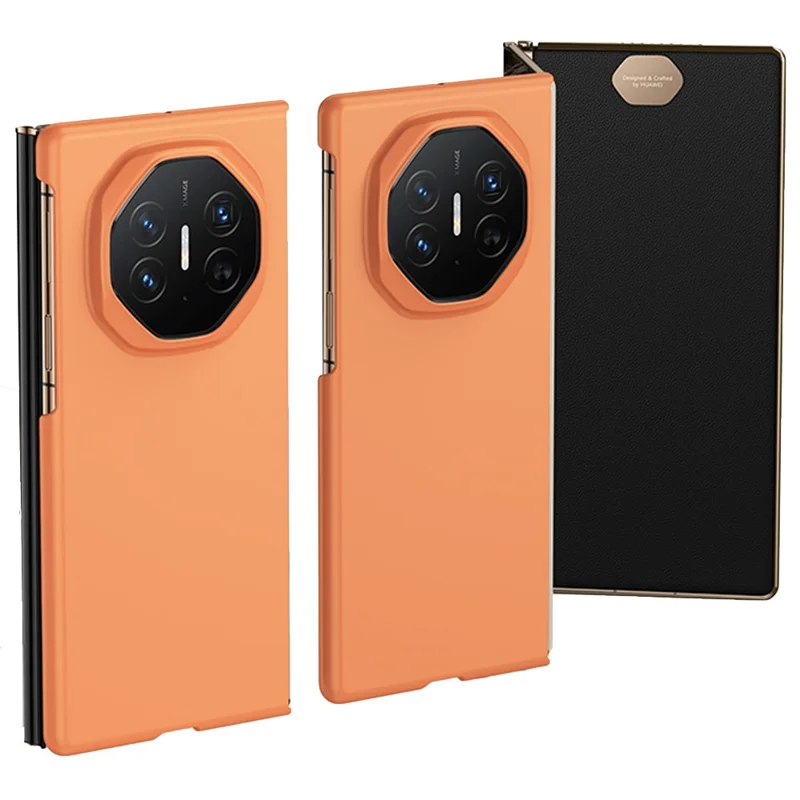 For Huawei Mate XT Ultimate Case Skin Feeling Hard PC Phone Cover - Orange