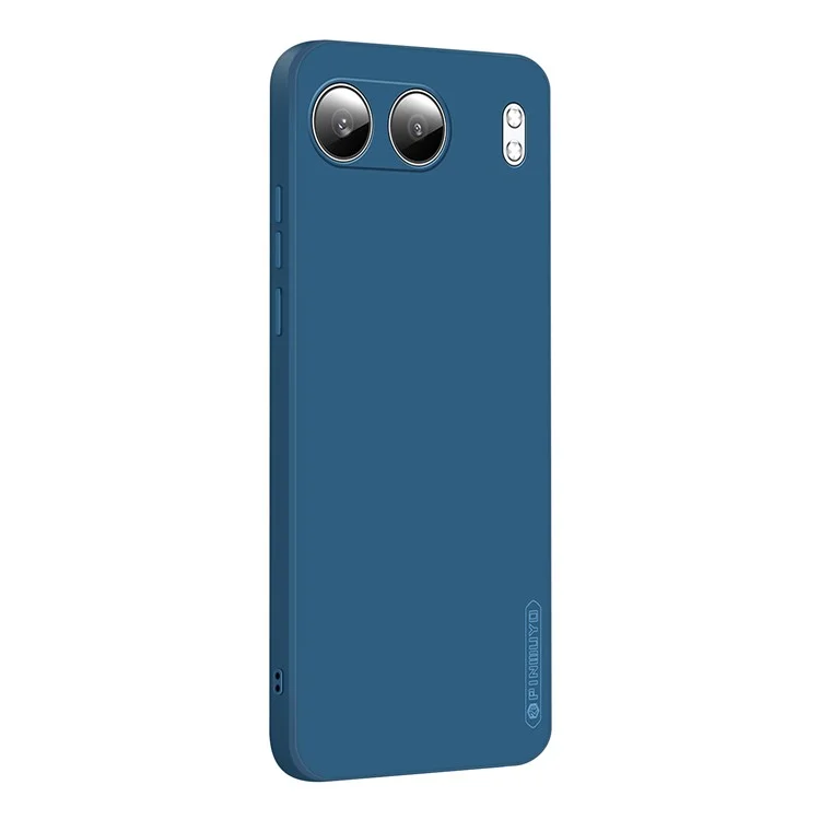 PINWUYO JK Touching Series Per OnePlus Nord 4 Case Silky Touch Soft TPU Cover Posteriore del Telefono - Blu Navy