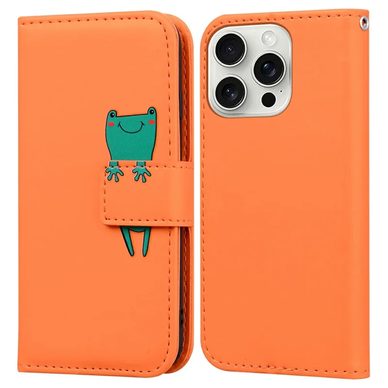 Для Iphone 16 Pro Case Case Patter - Апельсин